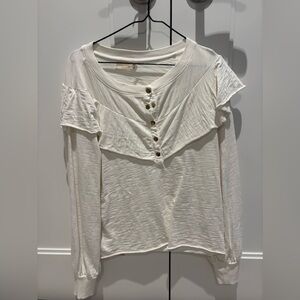 NATION LTD Christa Sweatshirt Blouse size L